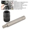 Alternator Pulley Wrench Kit 33 Teeth Spline Socket Drill Bit