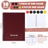 Henoyso 10 Pcs 100/50 Sheets Primary Composition Notebook K-2 Bulk