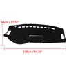 X AUTOHAUX Car Dashboard Cover Nonslip Black Sun Pad for