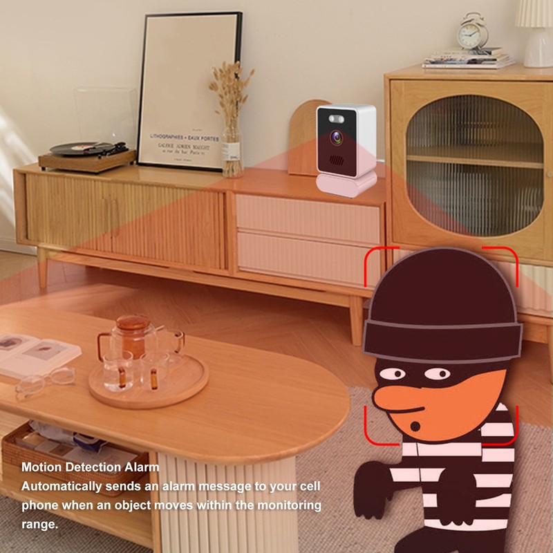 Wireless Security Camera HD 1080P Intelligent Motion Detection Night Vision