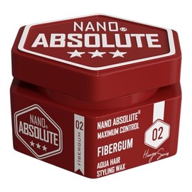 Nano Absolute Aqua Hair Wax 140 ml | Hair Wax | Hair Styling Wax | Hair Gel Wax | Hair Wax Men | Barbershop Hair Styling (140 ml, 02- Fibergum)
