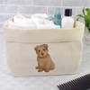 Large 'Norfolk Terrier' Canvas Organiser/Storage Bag (OR00016764)