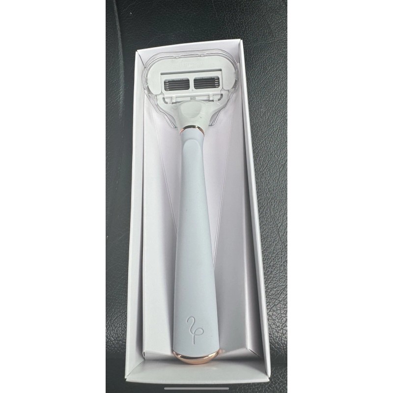 Flamingo Taro Rose Gold 9x Cartridges + Shower Holder Women's