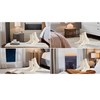 LK Trend & Style SOXS White Wool Sleeping Socks Women's