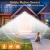 CELAVY 15W 1500 Lumen LED Security Lights with Motion Sensor