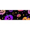 CafePress Rainbow Pumpkins 10"x3" Rectangle Bumper Sticker Car Decal (10