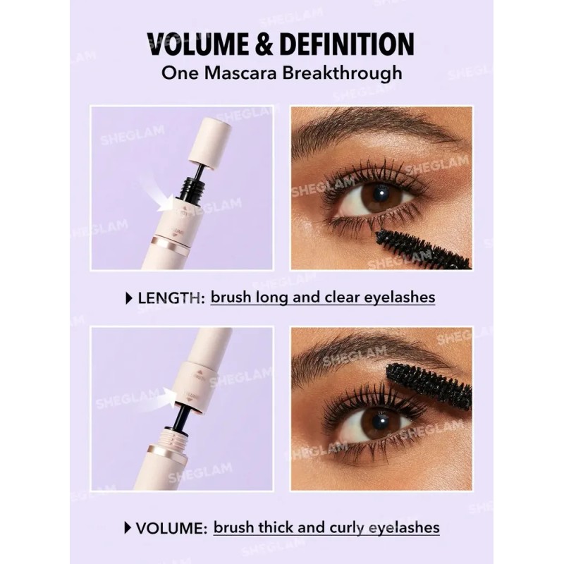 Sheglam Lash Besties Máscara De Pestañas 2 En 1