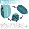 Aplter Mesh Pop Up Laundry Hamper with Handles, Collapsible Laundry