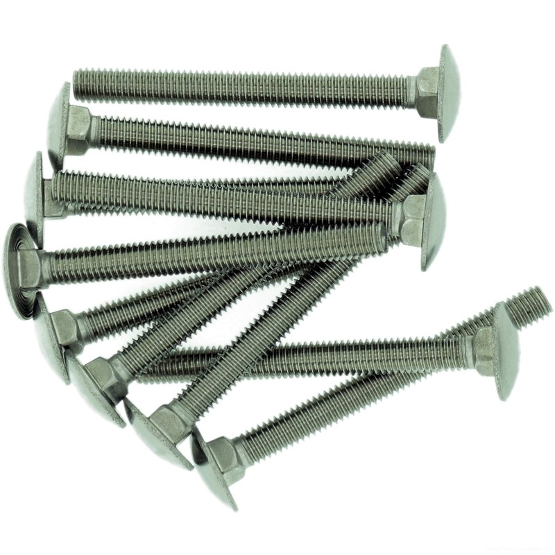 M10 (10mm x 40mm) Cup Square Carriage Bolt (Fully Threaded)