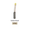 Rebower Carbon Brush [For Power Motor] - 20mmx7mmx6mm/Black Goldtone/4pcs