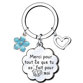 Lumengqi Schlüsselanhänger für Männer Frauen Ein Dankeschön Geschenk für Familie, Freunde, Freunde, Freundinnen, Kollegen Auto Schlüsselanhänger Geburtstag Danke für das Geschenk, 4, L