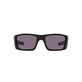 Oakley Men's OO9096 Fuel Cell Rectangular Sunglasses, Matte Black/Prizm Grey, 60mm