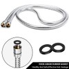 4 Pack Shower Head Gasket, 3/4" Rubber Washer for 1/2"
