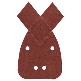 Bosch 5x C430 Sanding Sheets (for Wood and Paint, 93x135 mm, Grit 120, 4 Holes, Professional Accessories for Multi Sanders from Most Brands)