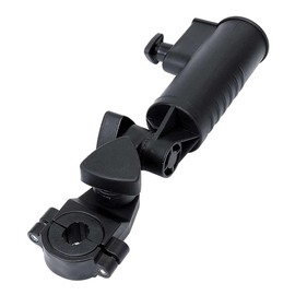 Umbrella Holder Adjustable Clamp Stand Universal Black  Cart Umbrella Holder for  Cart Baby Pram Wheelchair