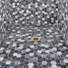 Oatey 42362 Universal 4-1/4 in. Snap-Tite Round Shower Strainer with