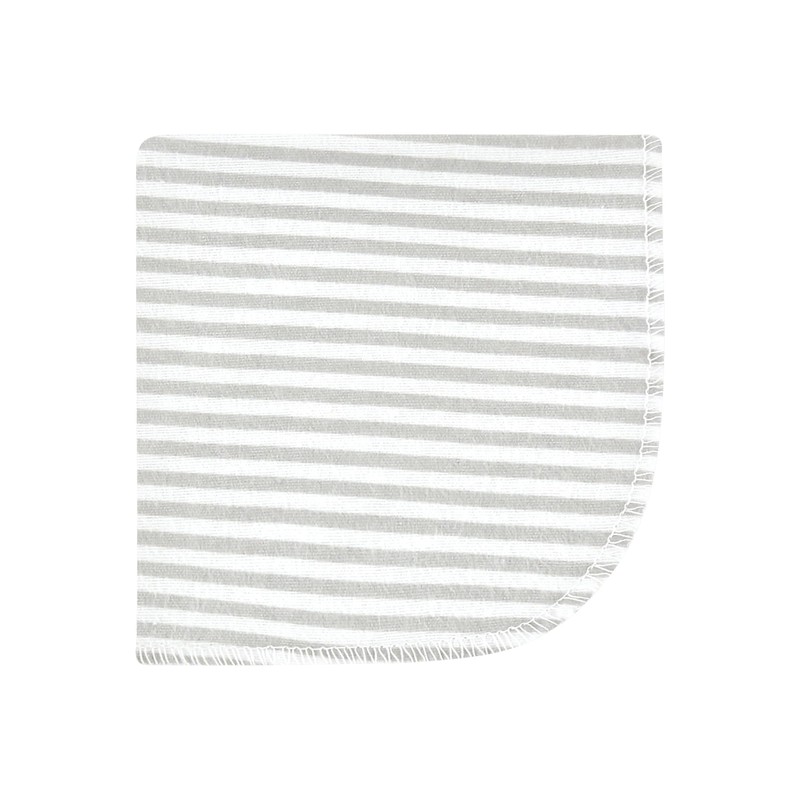 Hudson Baby Unisex Baby Flannel Washcloths, Construction Work 12Pk, One