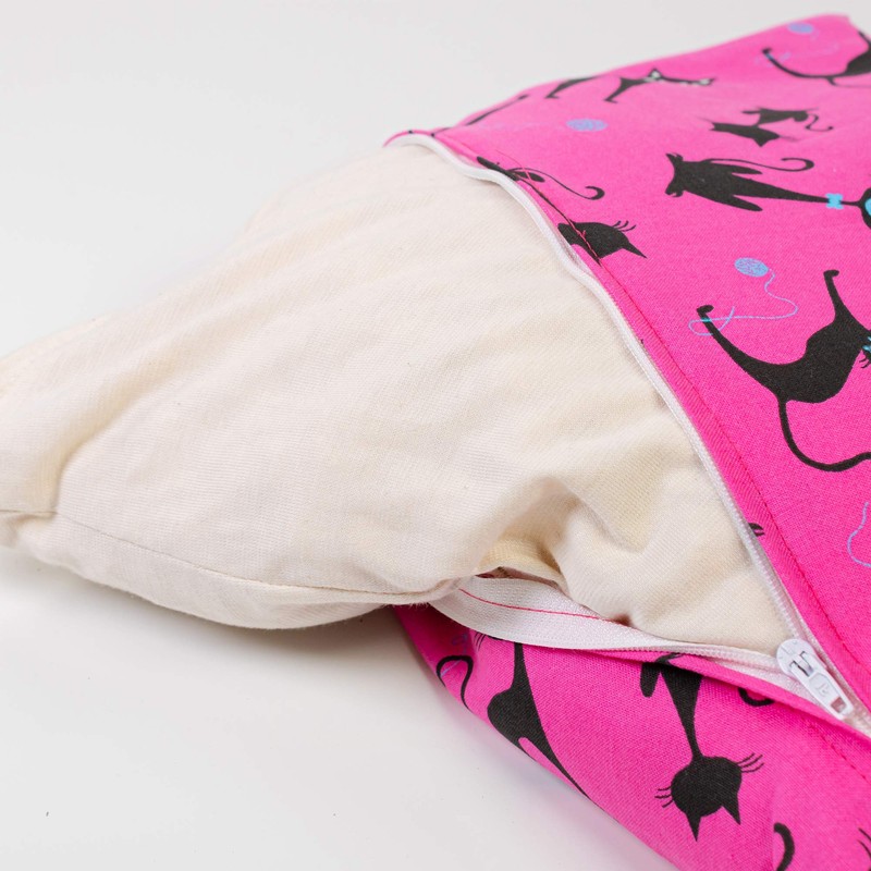 Lavender Blossom Scented Pillow 30 x 20 cm Cat Pink