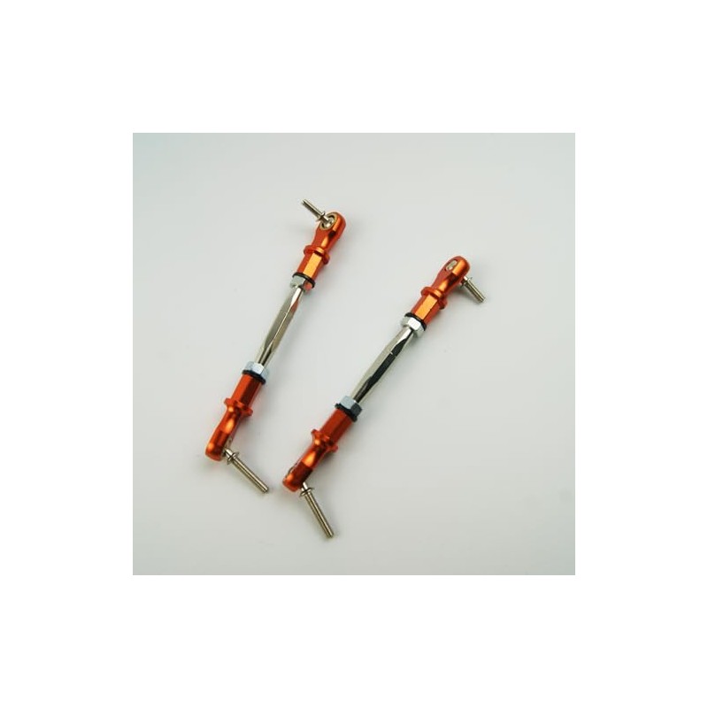 TITRACING Alloy Steering Turnbuckle Tie Pull Rod for hpi rovan