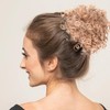 Messy Bun， Short Curly Drawstring ，Extension Loose Bun Hair ，Pieces