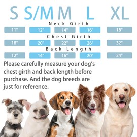 PUPTECK Dog Pajamas for Small Medium Large Sized Dogs, Stretchy Dog Pjs Onesie Clothes Soft Fleece Sweaters Puppy Cat Outfits Pet Jumpsuit