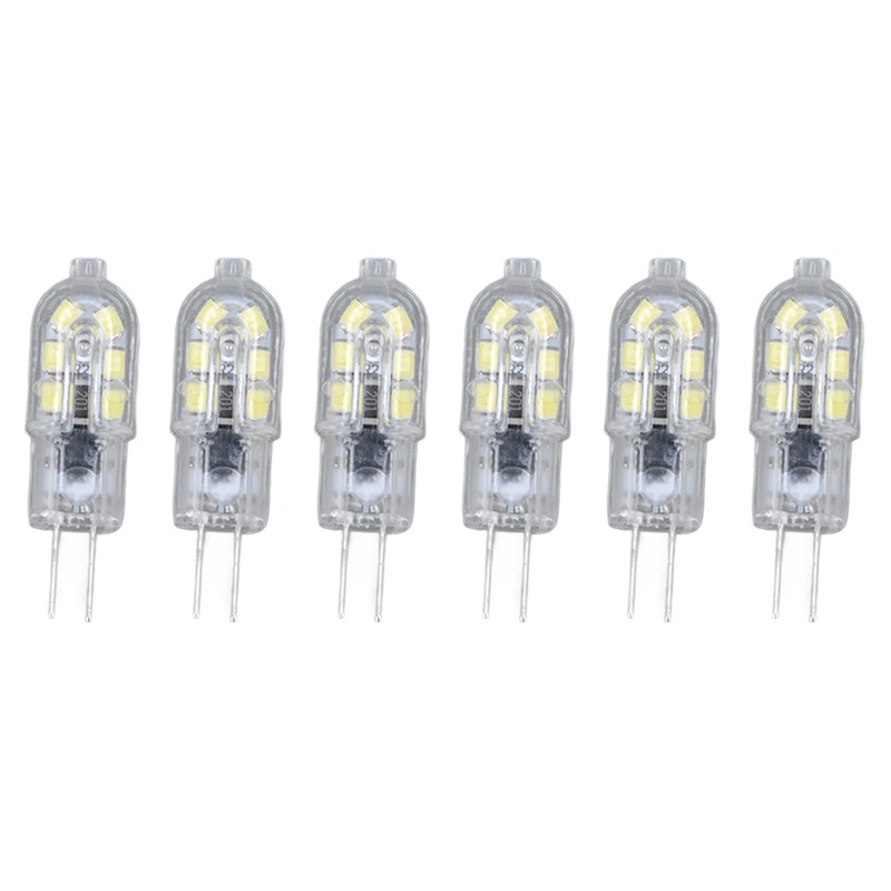 10 Pack G4 2835 LED Bulb Transparent Led Lamp Plug