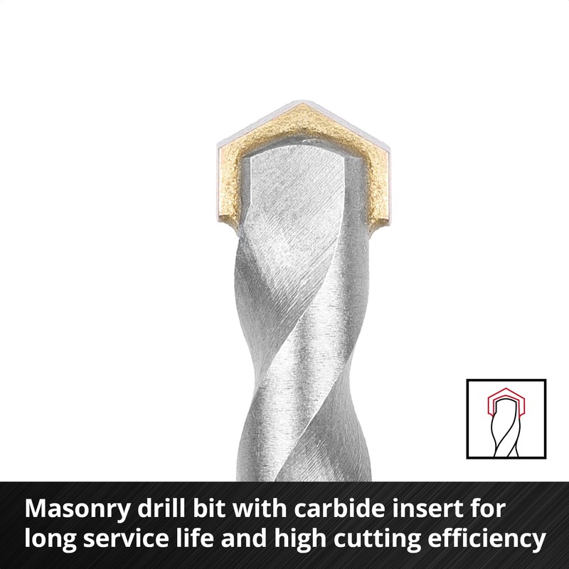 Original Einhell M-Case 39-Piece Impact-Resistant Accessory Set (25 Mm bits,