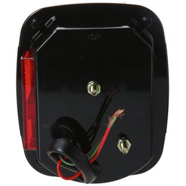 Grote Box Lamp, LED with Sidemarker, RH, Red