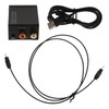 CAXUSD Digital to Analog Audio Converter Compact Adapter Jack Optical