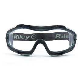 RILEY Arezzo Lightweight Safety Goggles for Work with Impact Resistance- UV Filter Coated UK CA EN166 & US ANSI Z87+ Rated Work Goggles