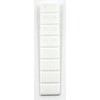 S&S-Shop 40 Furniture Wedges Made of Plastic – White –