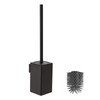 BVL BVL Toilet Brush and Holder Black Toilet Bowl Brush