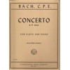 Bach, C.P.E.: Concerto in D Minor for Flute and Piano