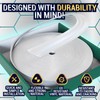LATCH.IT RV Trim Molding Insert 1” (White) | 100’ RV