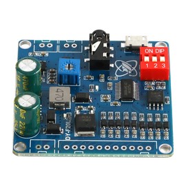 Laroal DY-F20L Mono-Stimmwiedergabemodul 12 V 24 V 10 W 20 W Sprachaufforderungsplatine für Musikfestivalpartys