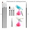 FULINJOY 20PCS Nail Art Design Tools, 15PCS Painting Brushes Set