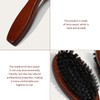 2 Pieces Wooden Bubble Combs Scalp Massage Combs Hair Styling