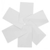 DOITOOL 100Pcs Metal Business Card Blanks Thick Engraved Sublimation Cards