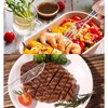100 Pcs Clear Plastic Silverware Extra Heavy Duty, 50 Forks