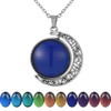 FM FM42 Temperature Sensing Color Changing Rotatable Double-sided Moon Pendant