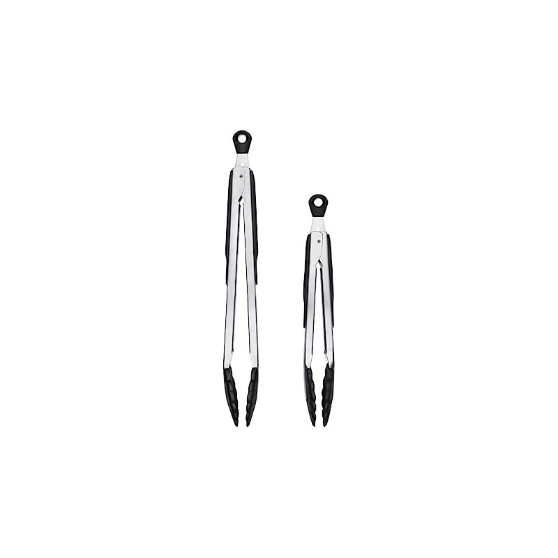 OXO Good Grips - Juego de pinzas de 2 piezas