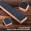 LEONTOOL Leather Strop Kit Double Sided Sharpening Paddle Block Sharpener