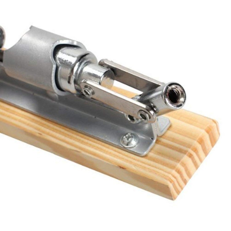 XLKJ Nutcracker Walnuts, Walnut Cracker with Wooden Base Handle, Stainless