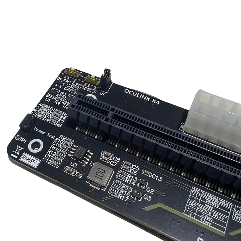 JMT M.2 M-Key to PCIE 4.0X4 External Graphics Card Stand