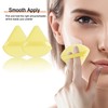 Triangle Powder Puff, 6Pcs Soft Velour Face Powder Puff, Setting