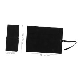 KOMBIUDA Watch Band Storage Case Durable Organizer Bag for Travel Home Use Protective Interior Lightweight Design Stylish Watch Holder for Men Women Carrying Case