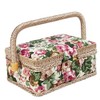 ANCLLO Sewing Supplies, Sewing Box Organizer Sewing Kit Storage for