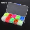 Pack of 1000 Plastic Box Bright Colour Fishing Glow Loose