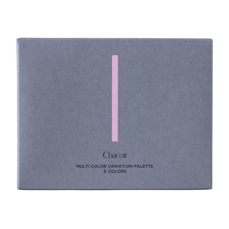 Chacott Multi Color Variation 6 Color Palette/Eyebrow Highlight Nose Shadow,