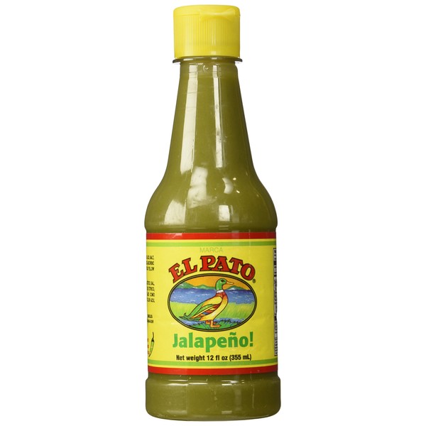 El Pato Green Jalapeno Hot Sauce Medium